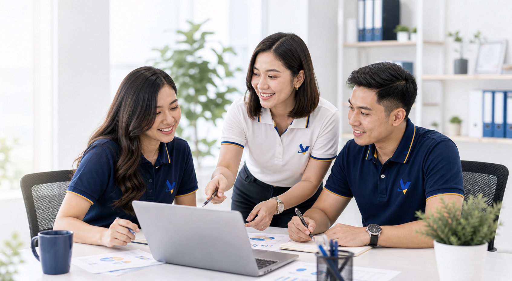 VenderIT operations manager and coordinators planning industry support workflow