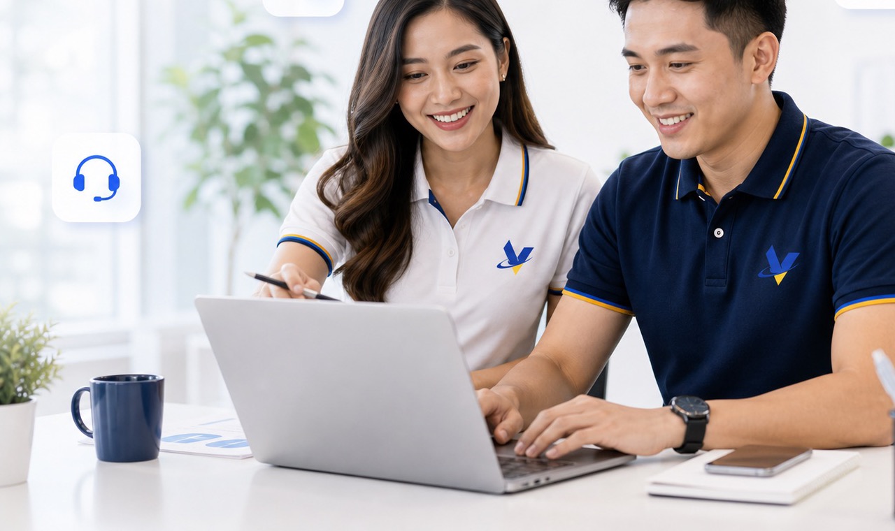 VenderIT operations support team preparing recurring admin and follow-up tasks
