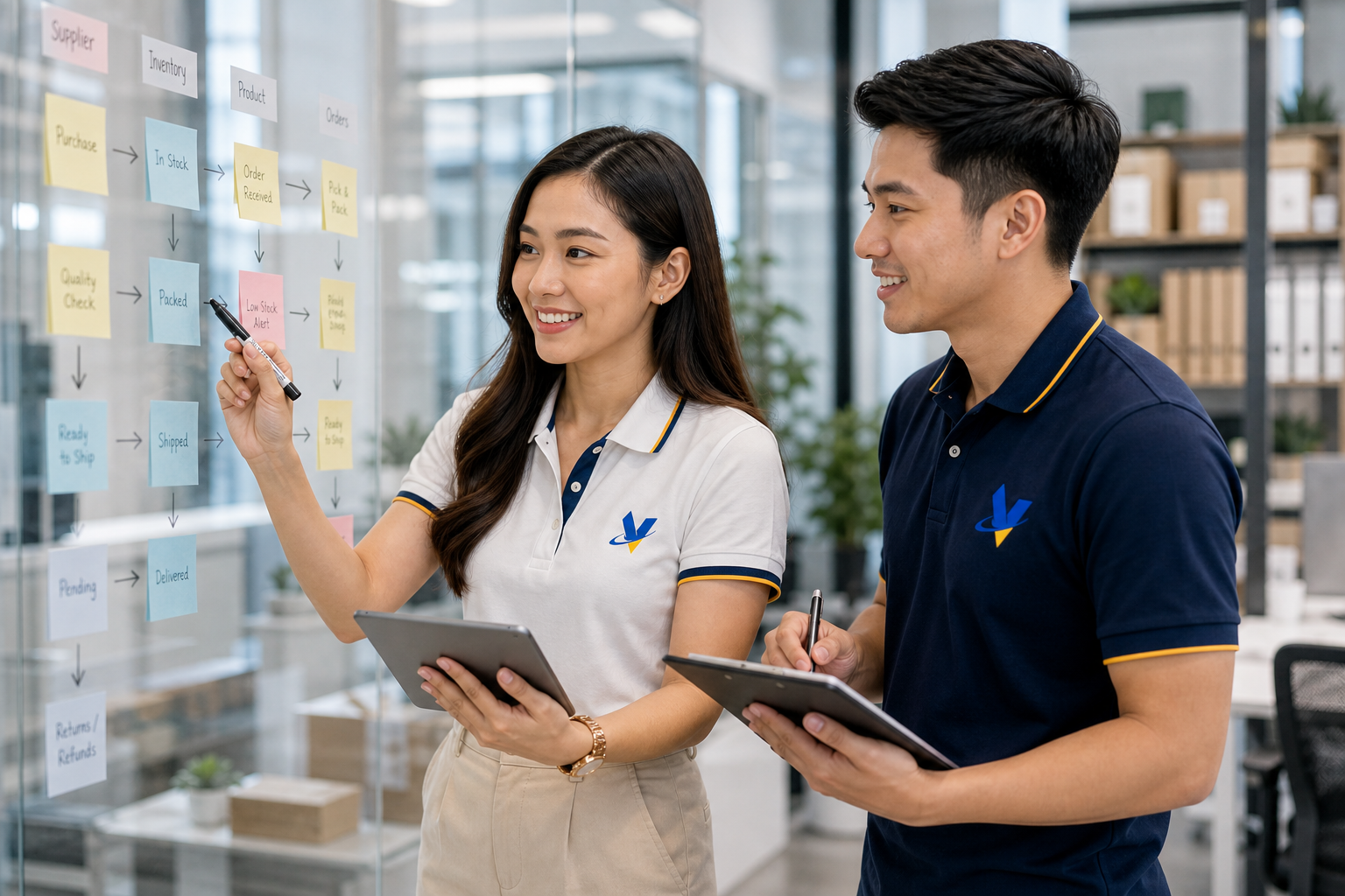 eCommerce operations coordinator planning inventory and support workflow