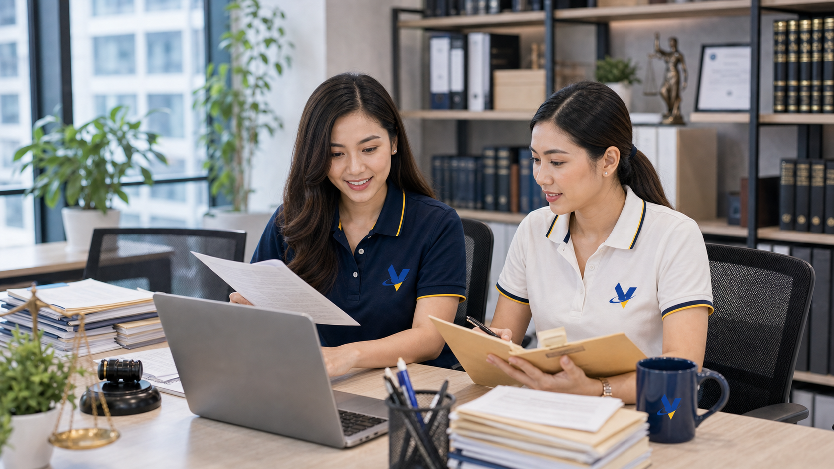 Legal operations coordinator organizing workflow tasks