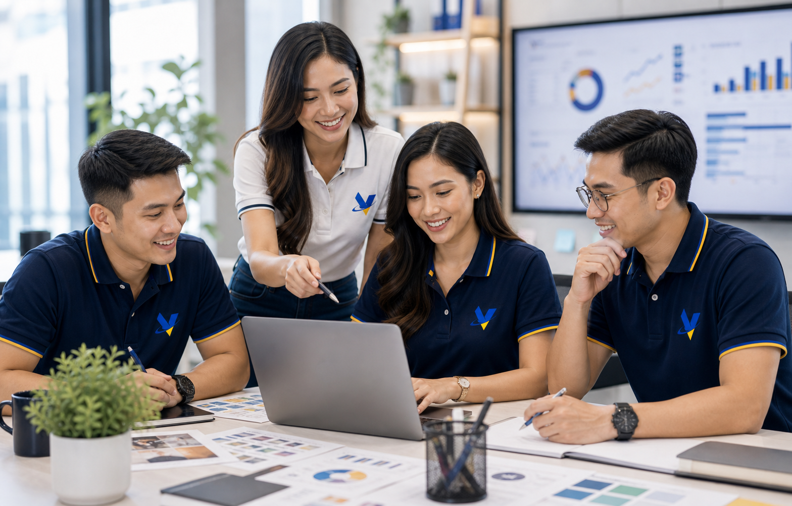 Marketing Pro team planning SEO and campaign performance strategy