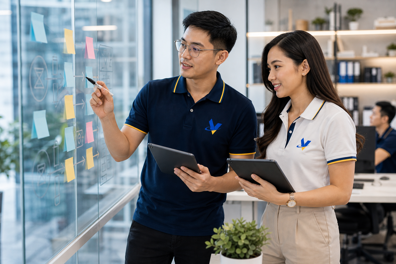 SaaS operations manager and QA specialist planning workflow