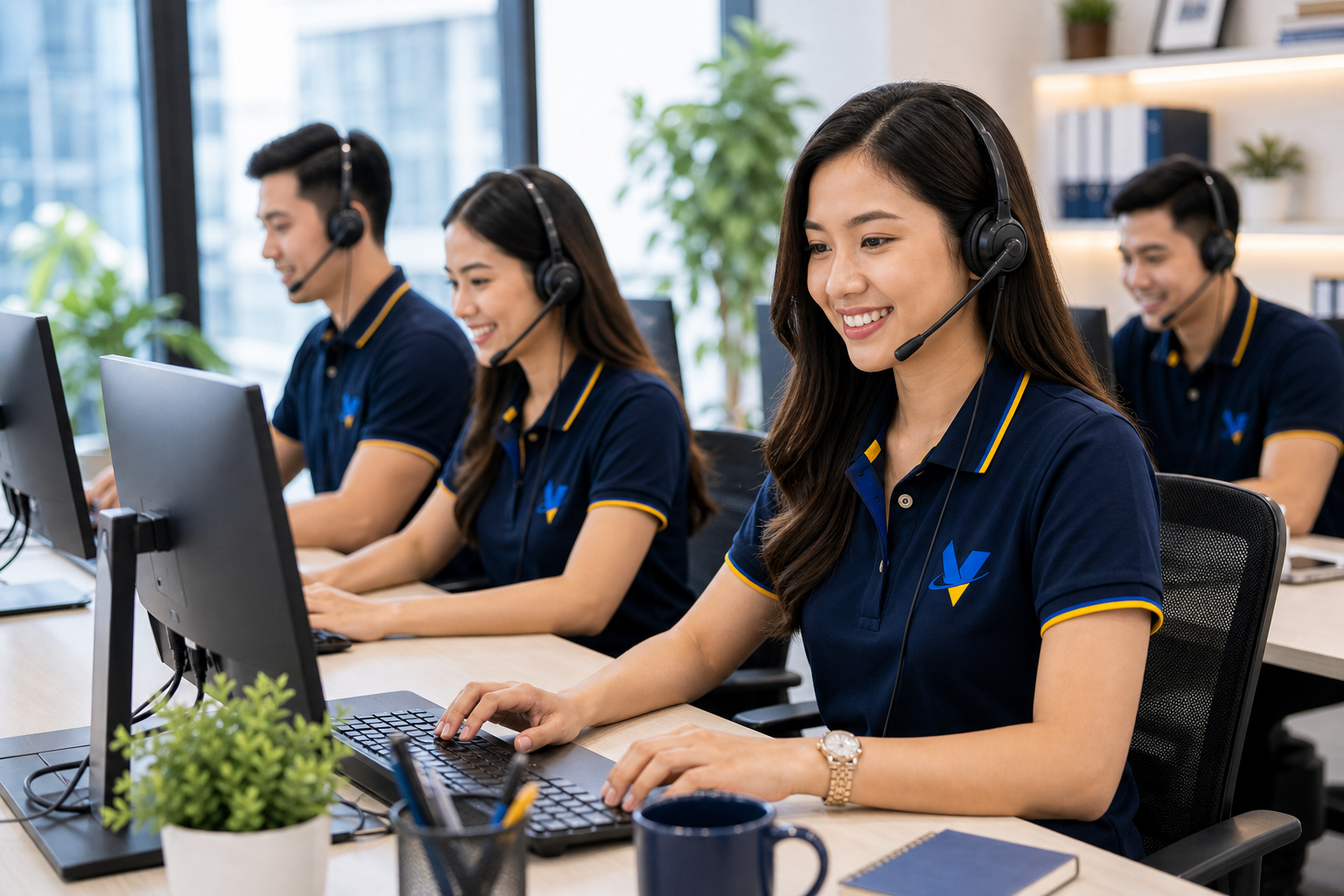 Support Pro team handling customer chat and email workflows